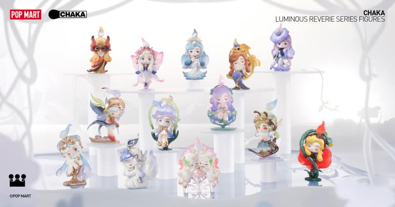 【BOX販売】POPMART CHAKA Luminous Reverie シリーズ（1BOX=12個入）