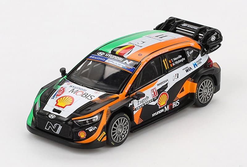 Hyundai i20 N Rally1 クロアチア・ラリー パワーステージ2023 優勝車 ＃11（左ハンドル）