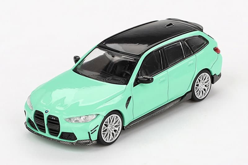 BMW M3 Mパフォーマンス ツーリング ミントグリーン（左ハンドル）