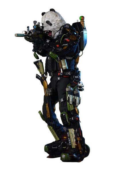 エグゾスーツ エグゾスケルトン アーマースーツ テスト-03 パンダ ディビジョン DX