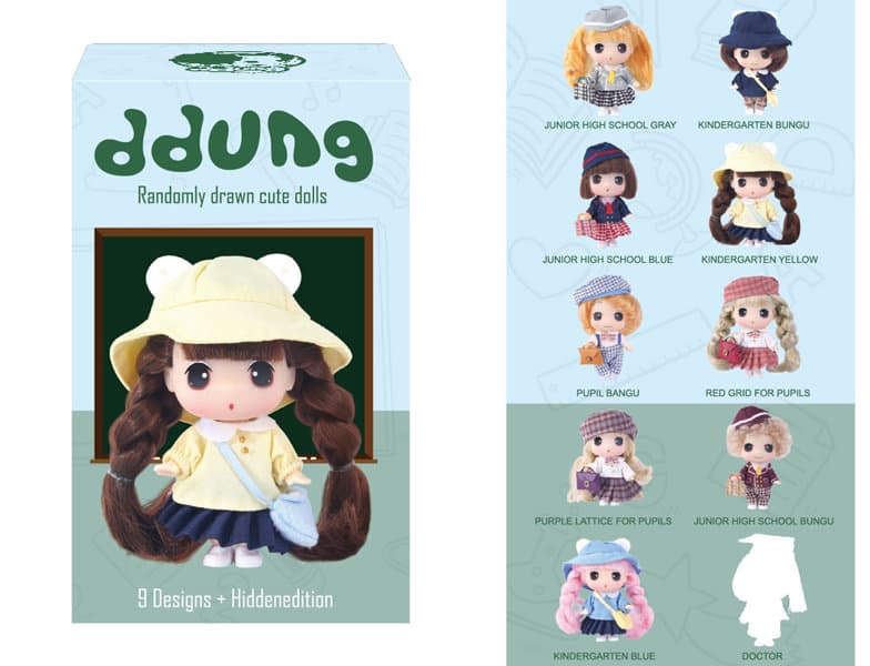 【BOX販売】ddung「STUDENT」SM-002 （全9種＋1） 1BOX:9個入
