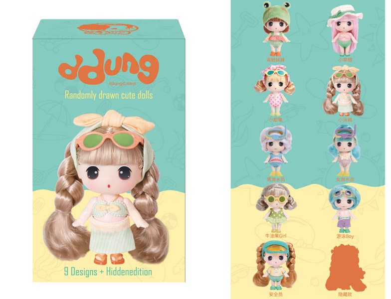 【BOX販売】ddung「SUMMER BEACH」SM-003 （全9種＋1） 1BOX:9個入