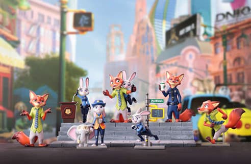 【BOX販売】ディズニー ズートピア ジュディ＆ニックの物語シリーズ（1BOX=6個入）