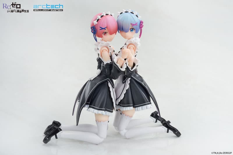 ARCTECH可動シリーズ Re:ゼロから始める異世界生活 ラム＆レム セット