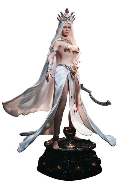 TBリーグ 1/6 アクションフィギュア アンダイング クィーン ホワイト