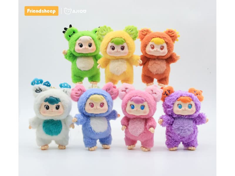 【BOX販売】AJIOO 植物の妖精シリーズ ぬいぐるみブラインドボックス（1BOX=6個入）
