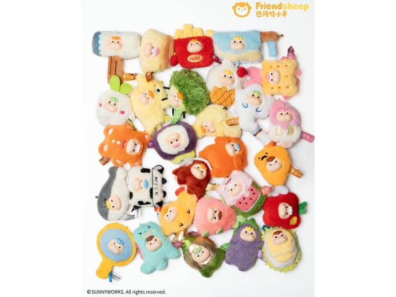 【BOX販売】すべてに個性が宿るシリーズ MINIマグネットぬいぐるみ（1BOX=28個入）