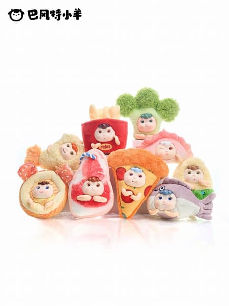 【BOX販売】今日は何食べよう？’ シリーズ マグネット ぬいぐるみブラインドボックス（1BOX=8個入）