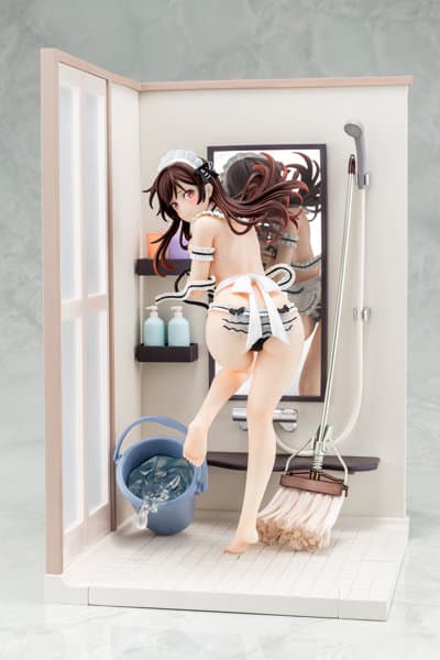 彼女、お借りします 水原千鶴 メイドビキニdeおそうじフィギュア