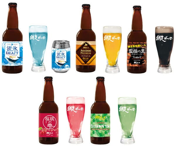 【BOX販売】網走ビール ミニチュアコレクション（1BOX=12個入）