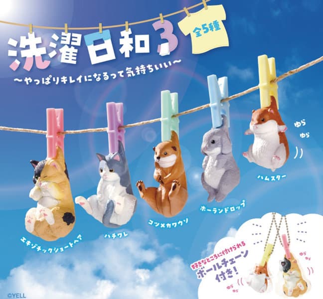 【BOX販売】洗濯日和3 （全5種） 1BOX:10個入