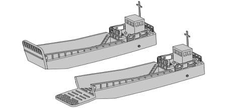 T23V700-014M 1/700 海自交通船2121号