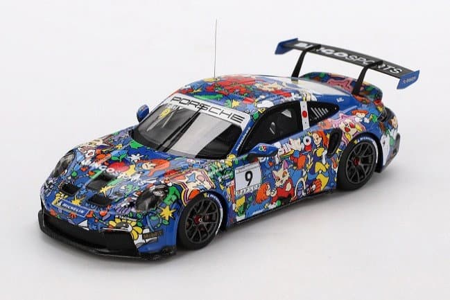 Porsche 911 GT3 Cup 2024 ポルシェカレラカップジャパン ProAMクラス＃9 BINGO RACING 武井真司