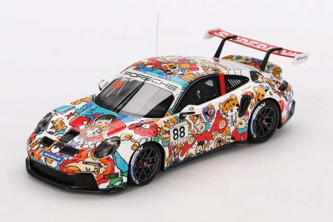 Porsche 911 GT3 Cup 2024 ポルシェカレラカップジャパン AMクラス＃88 BINGO RACING Tiger WU