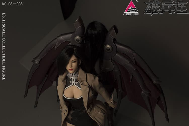 JIAOU DOLL 1/6 シリコン可動フィギュア人形 涼氷（リャンビン）カジュアルスタイルセット