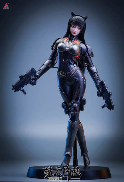 JIAOU DOLL 1/6 シリコン可動フィギュア人形 スーシャオリー アーマーセット