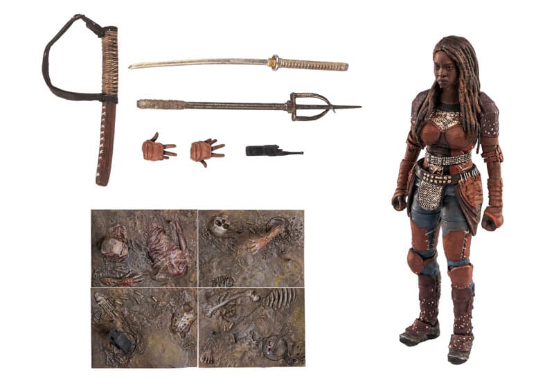 ウォーキング・デッド: ザ・ワンズ・フー・リブ 1/18 アクションフィギュア ミショーン