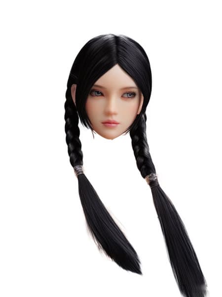 YMトイズ 1/6 セクシー ビューティーヘッド 117 D