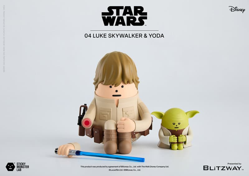 【再販】SML STAR WARS 04 LUKE SKYWALKER and YODA