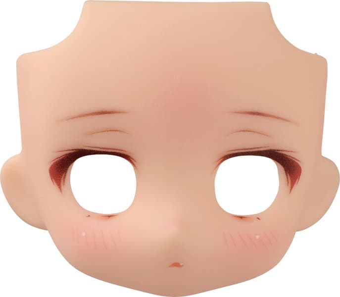 ねんどろいどどーる かすたむフェイス Make Up！:れにゃ02（peach）