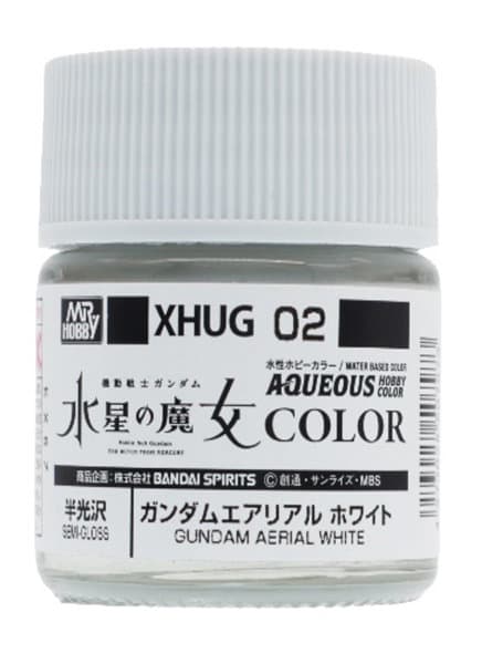 XHUG02 水性ガンダムカラー水星の魔女 エアリアル ホワイト