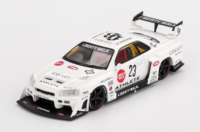 Nissan LB-ER34 Super Silhouette ATHLETE/COLLET（右ハンドル）