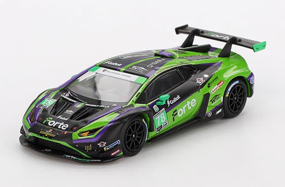 ランボルギーニ ウラカン GT3 EVO2 IMSA デイトナ24時間 2024 ＃78 Forte Racing（左ハンドル）