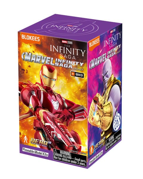 【BOX販売】BLOKEES MARVEL INFINITY SAGA 第3弾 （全10種） 1BOX:9個入