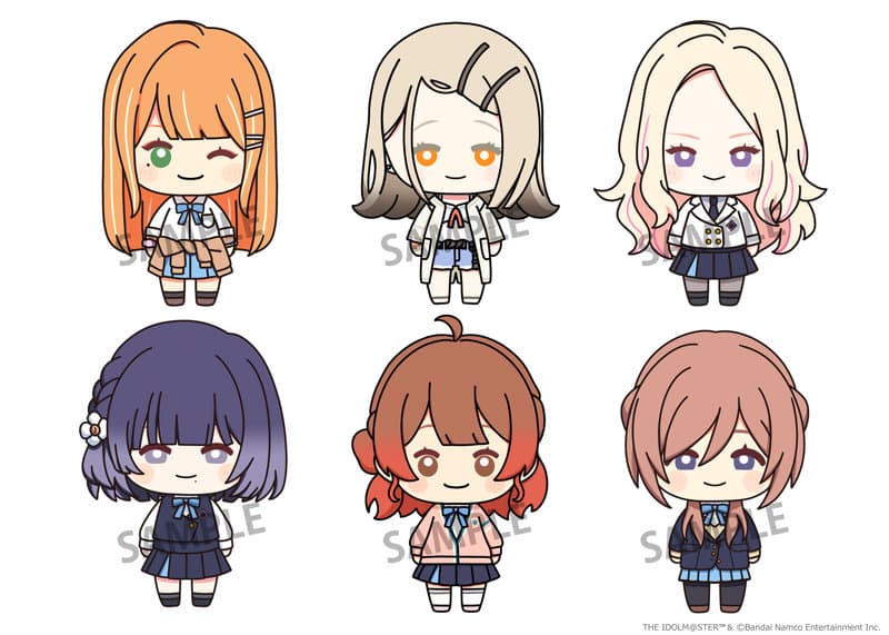 【BOX販売】にょきんと『学園アイドルマスター』マスコットフィギュアVol.2 （全6種） 1BOX:6個入