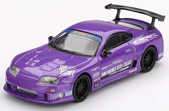 Toyota スープラ （A80） GT-300 Top Secret Purple（左ハンドル）