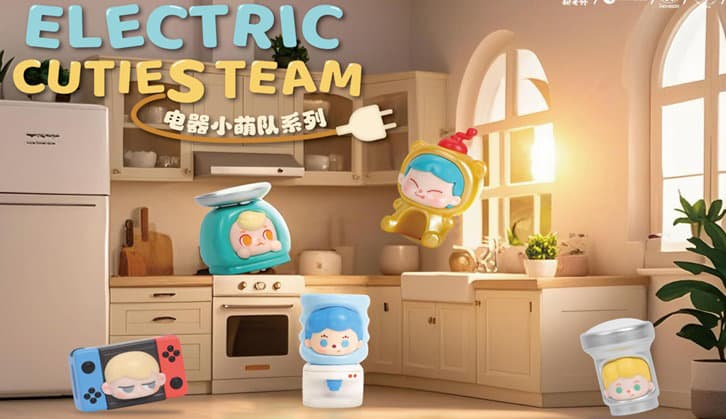 【BOX販売】ELECTRIC CUTIES TEAM でんきっズ！（1BOX=24個入）