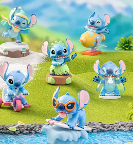 【BOX販売】ディズニー スティッチ わくわくコレクションフィギュア（1BOX=6個入）