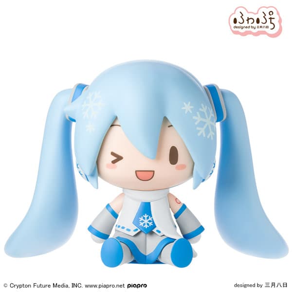 初音ミクシリーズ ふわぷち デフォルメフィギュア 雪ミク