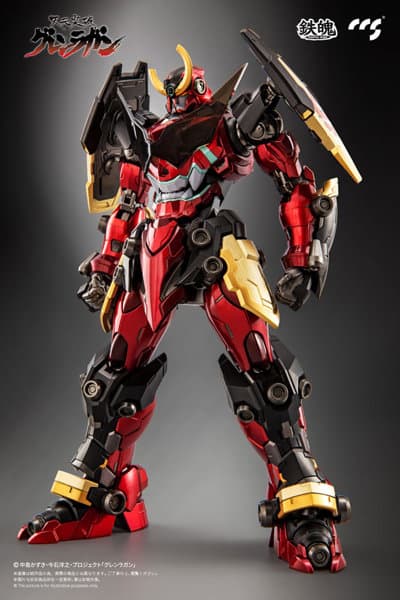 CCSTOYS 鉄魄（MORTAL MIND）シリーズ 天元突破グレンラガン グレンラガン 合金可動フィギュア