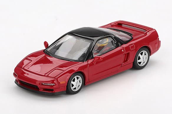 Honda NS-X プロトタイプ ミッドシップスポーツ 1989 アイルトン・セナ フィギュア付（左ハンドル）