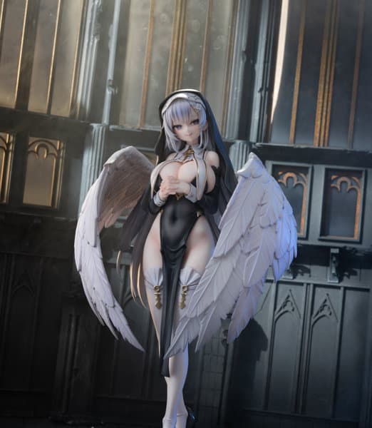 KAWA DESIGN 天使の修道女 聖羽 豪華版 1/6 完成品フィギュア