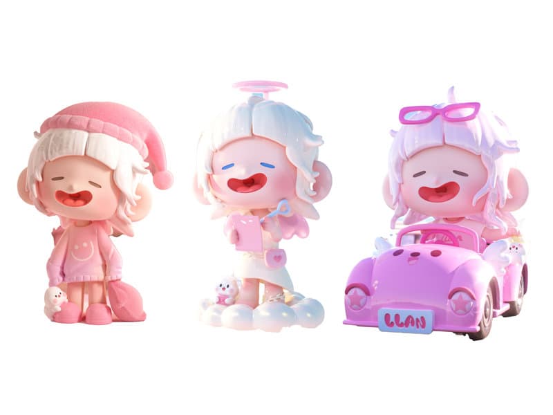 【BOX販売】Lazy Pink Dreamland （全8種＋1） 1BOX:8個入