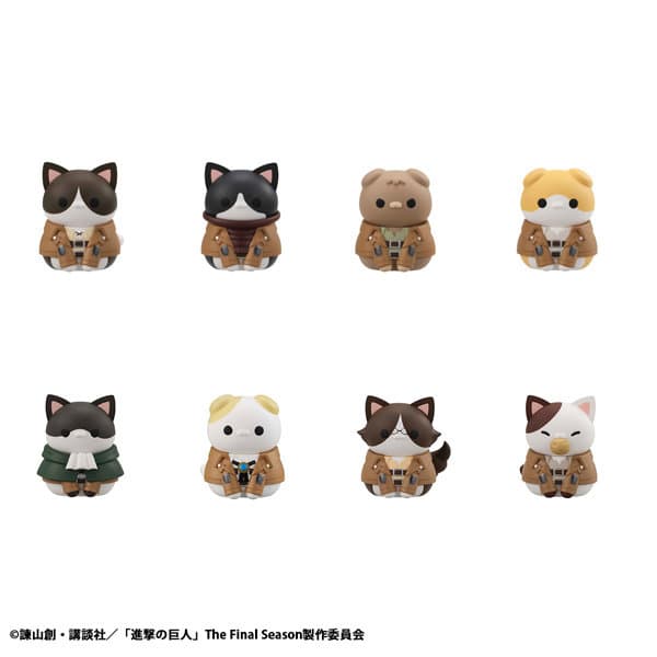 【BOX販売】【再販】MEGA CAT PROJECT 進撃の巨人 進撃のニャンコ 調査兵団集合だニャン！