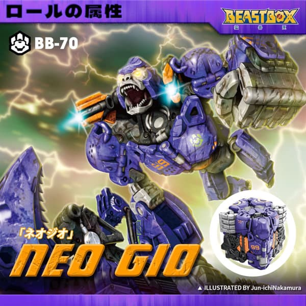 52TOYS BEASTBOX BB-70 NEO GIO（ネオジオ）