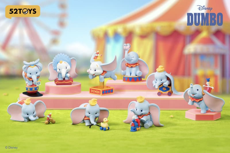 【BOX販売】52TOYS BLINDBOX ディズニー ダンボ Happy Times（1BOX=8個）