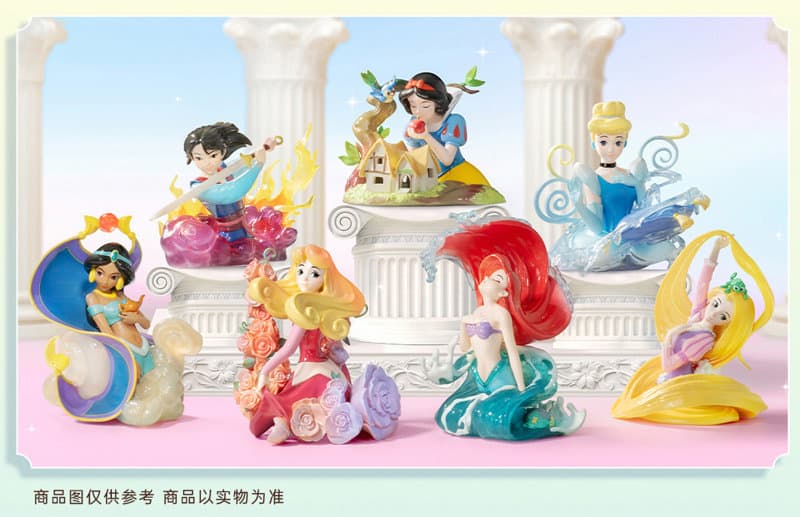 【BOX販売】52TOYS BLINDBOX ディズニープリンセス アートギャラリーII（1BOX=6個）