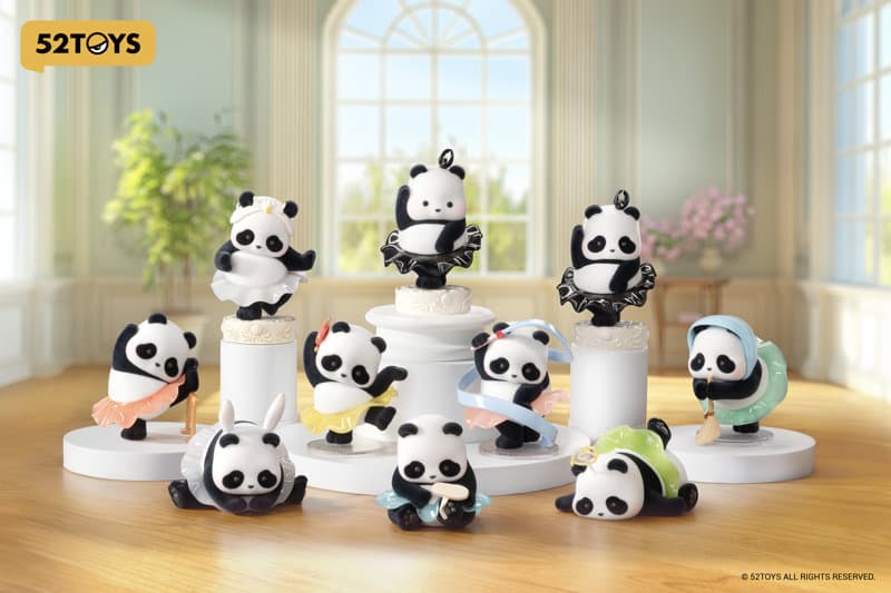 【BOX販売】52TOYS BLINDBOX PANDA ROLL バレエの発表会（1BOX=8個）