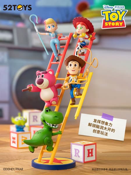【BOX販売】52TOYS BLINDBOX ディズニー トイストーリー スーパーパーティー（1BOX=6個）