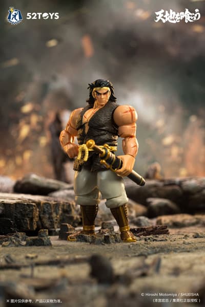 52TOYS FIGLITEシリーズ 天地を喰らう 張飛翼徳 1/18スケールアクションフィギュア