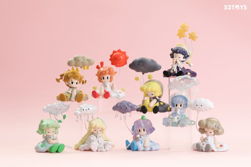 【BOX販売】52TOYS BLINDBOX UKI Moods and Weather シリーズ（1BOX=8個）