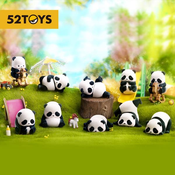 【BOX販売】52TOYS CANDYBOX PANDA ROLL 日常シリーズ 第1弾（1BOX=8個）