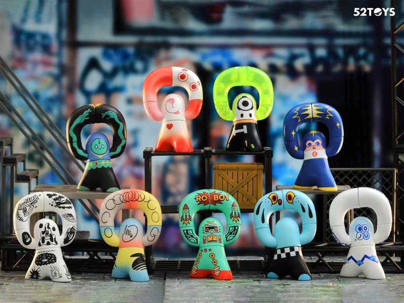 【BOX販売】52TOYS BLINDBOX QTAGE アーティストシリーズ（1BOX=8個）