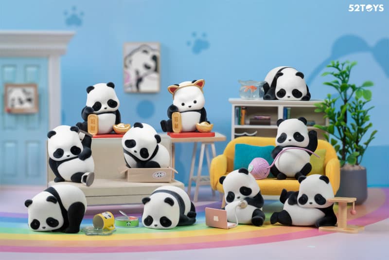 【BOX販売】52TOYS BLINDBOX PANDA ROLL Panda As A Cat （パンダロール パンダも猫）シリーズ（1BOX=8個）