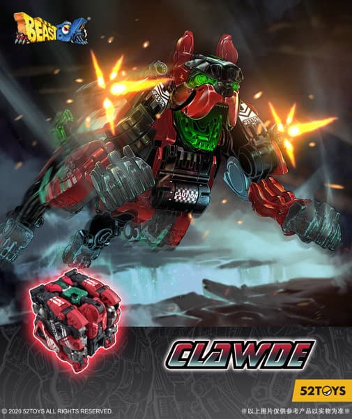 52TOYS BEASTBOX BB-51D CLAWDE（クロード）