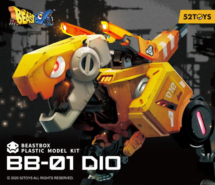 52TOYS BEASTBOX BB-01 DIO PMK（ディオ プラスチックモデルキット）特典アーマー付きVer.